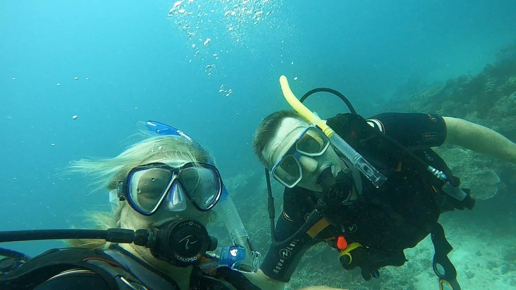 Scuba diving, Heron Island, Queensland, Australia