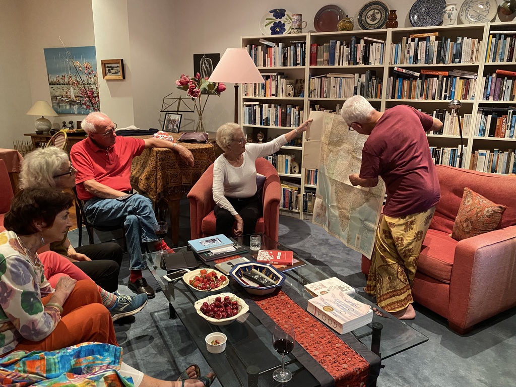 Some of my friends, in our discussion group, Melbourne