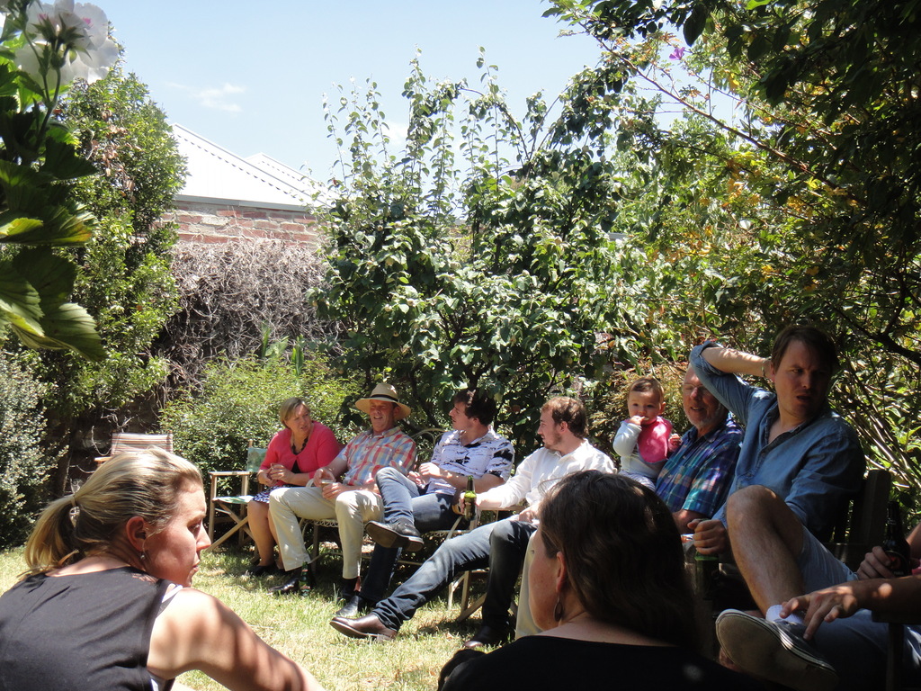 Some of my family, a Christmas occasion