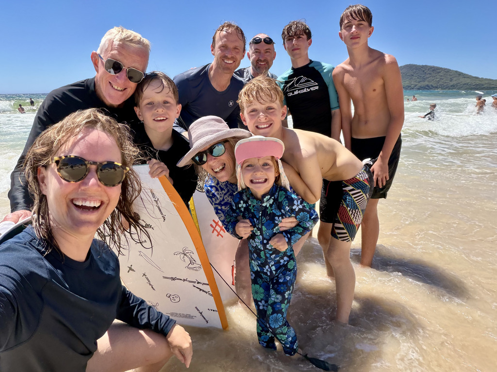 Summer at the beach.