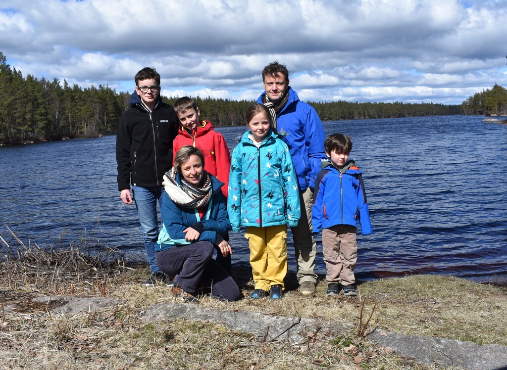 On house exchange in Sweden, spring 2022