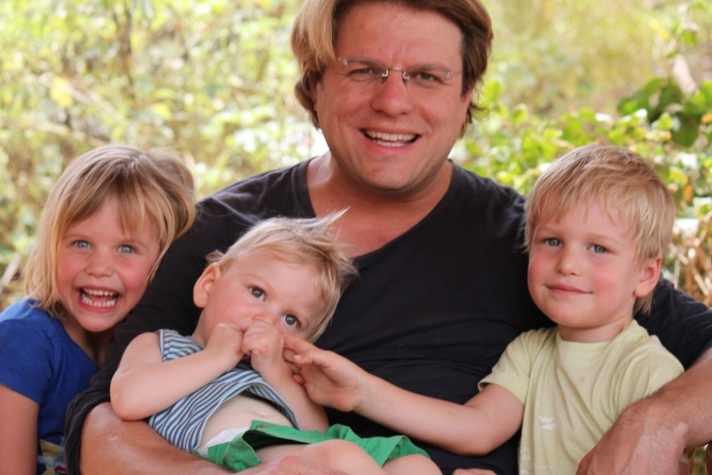 Han, Mart, Bente & Rein, Senegal 2012