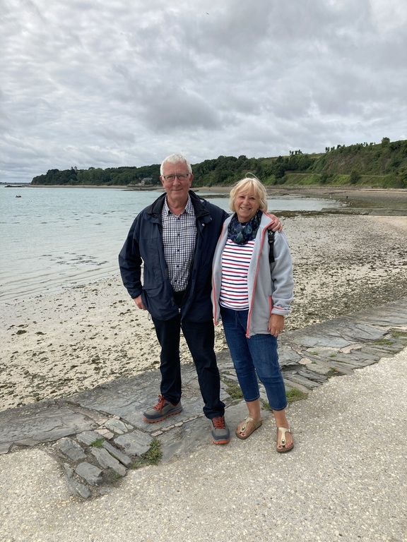 Exchange in Cancale, Brittany,  August 2021.
