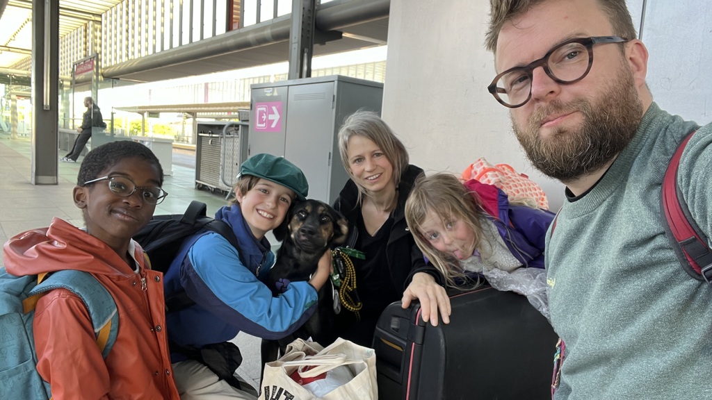 Last year, on our way to Marseille