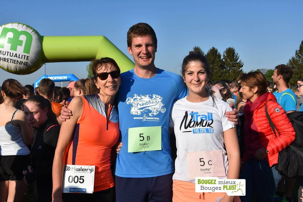 The family at a sport competition