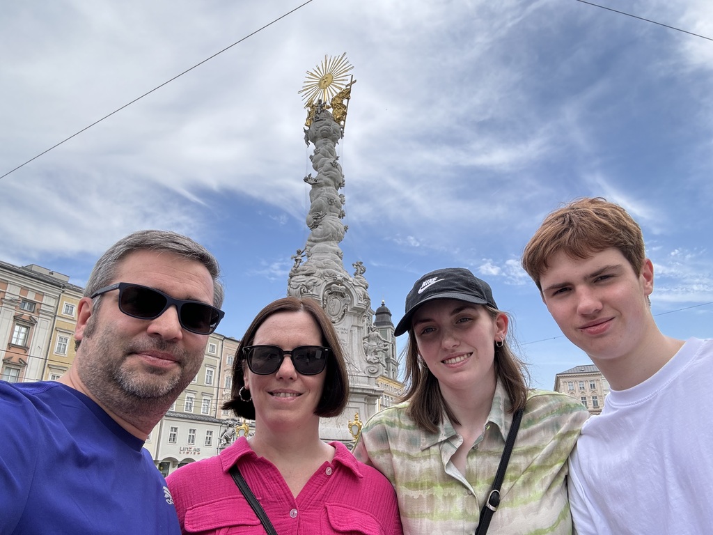 Our family in Vienna