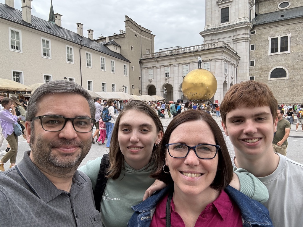 Our family in Salzburg
