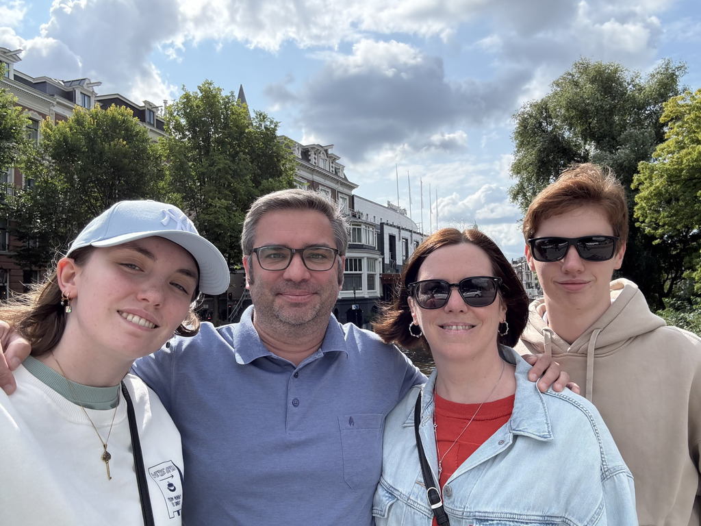 Our family in Amsterdam