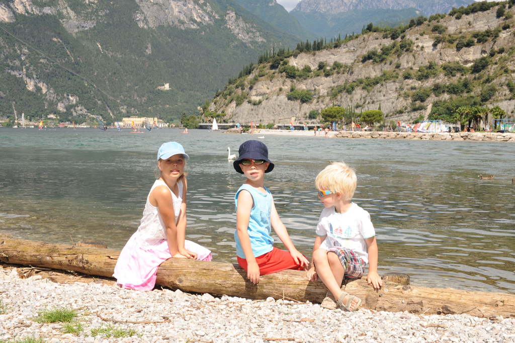 Garda lake, Italy, summer 2018