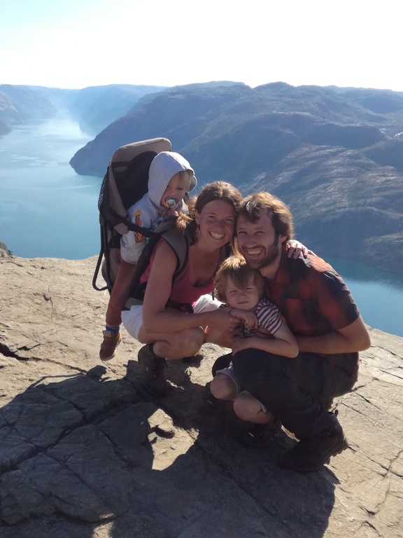 One of our first home exchanges in Norway