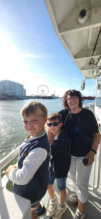 2025 with the grandchildren in Nieuwpoort (Northsea)