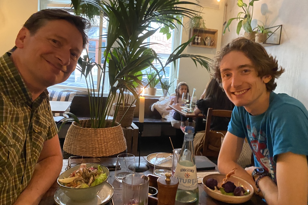 me and my oldest son Florian