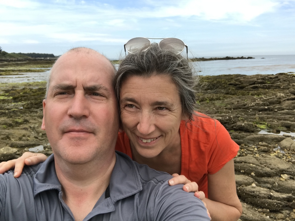 Sabine et Luc en Irlande