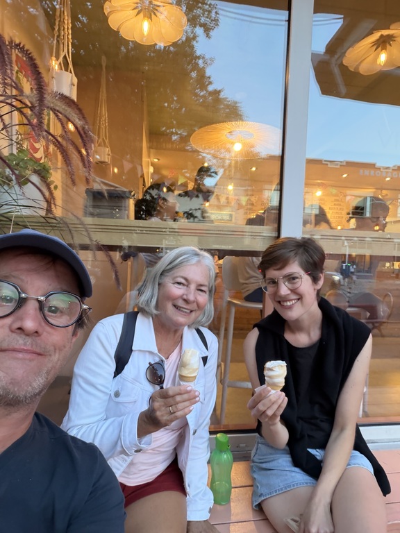 Nous deux avec notre fille