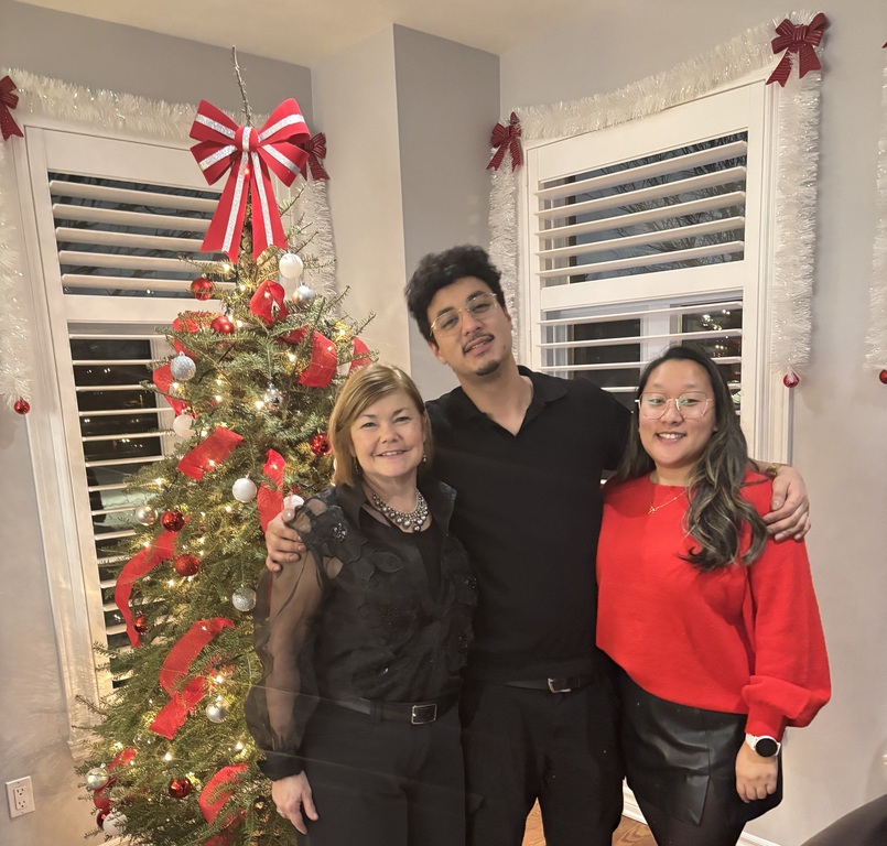 Noël 2025, moi et mes deux enfants