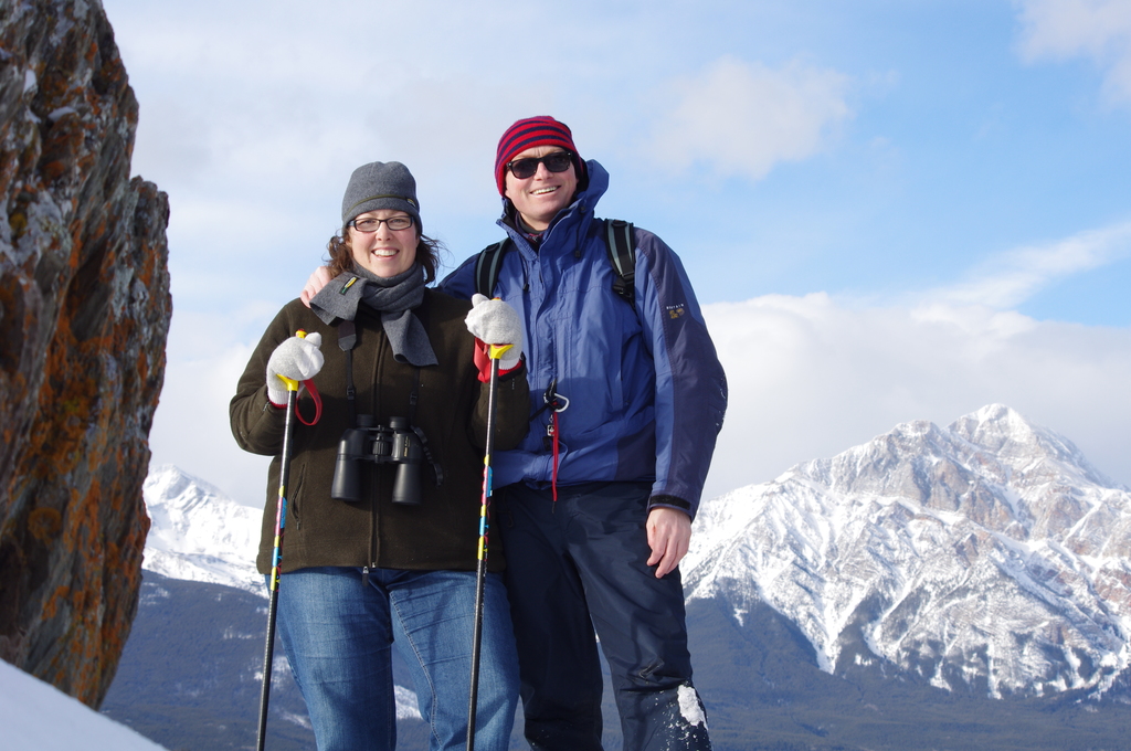 Julie et Guy, Jasper, Alberta, Canada