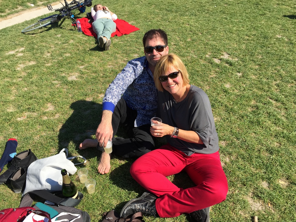 Champ de Mars, Paris, April 2015