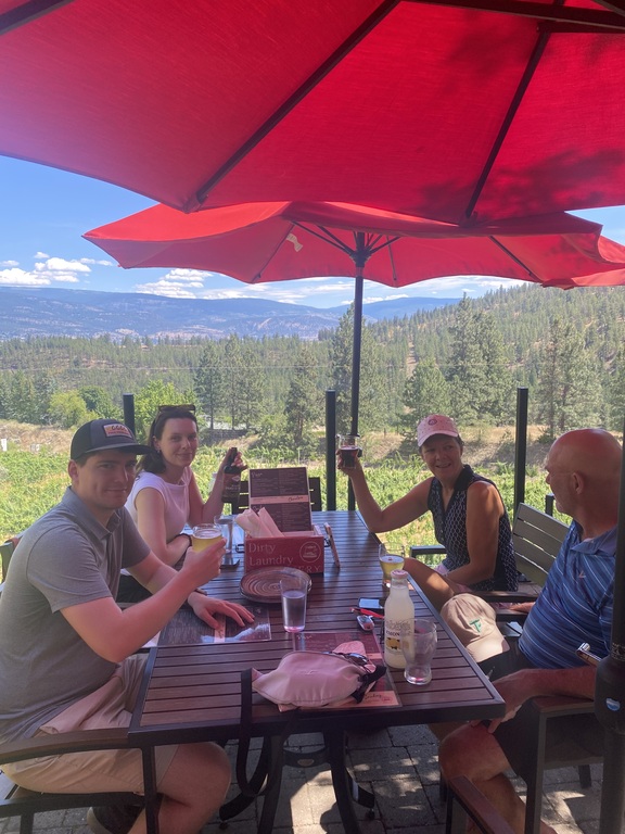 Lunch at Dirty Laundry Winery