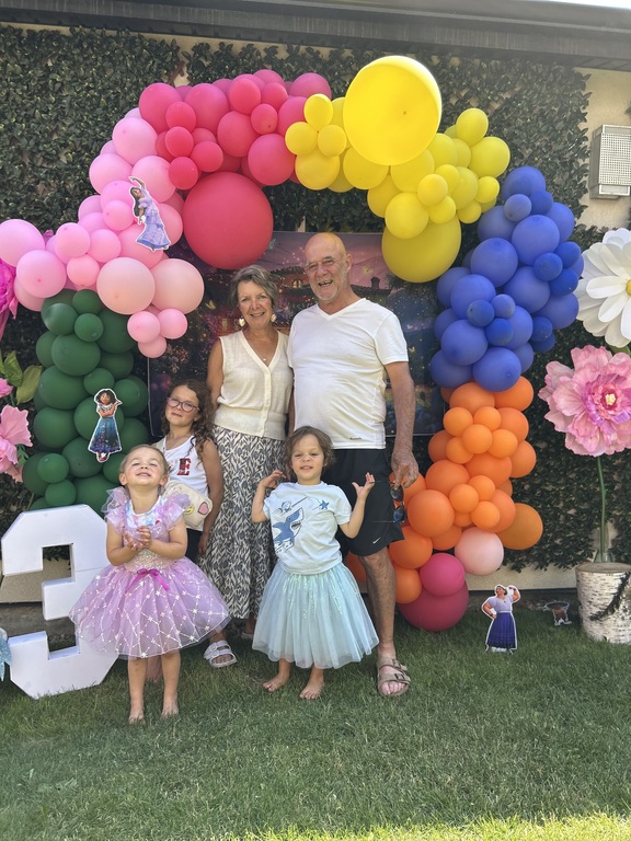 Geoff’s grandchildren 