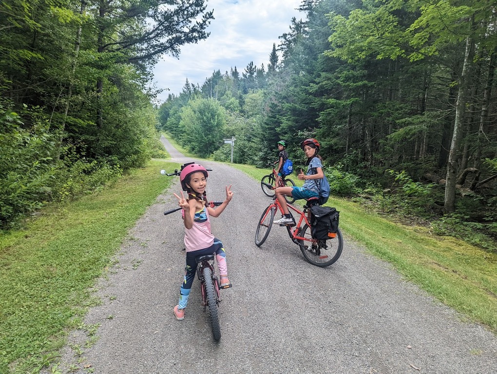 Bike outings during summer