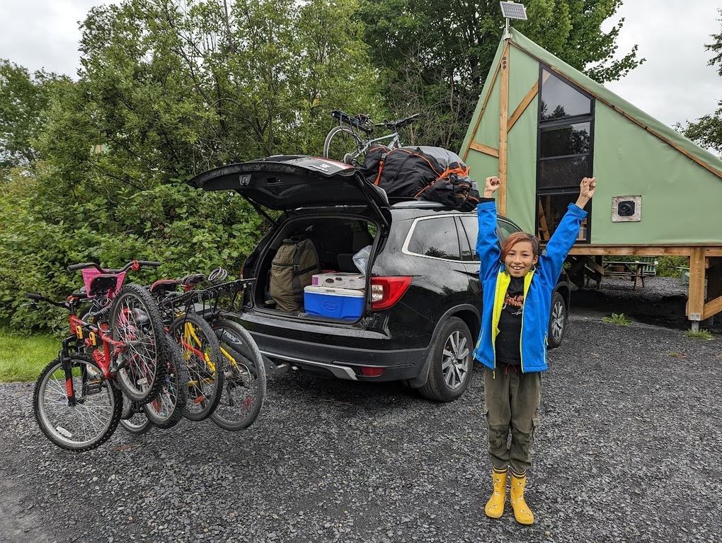 Biking and Camping in New Brunswick