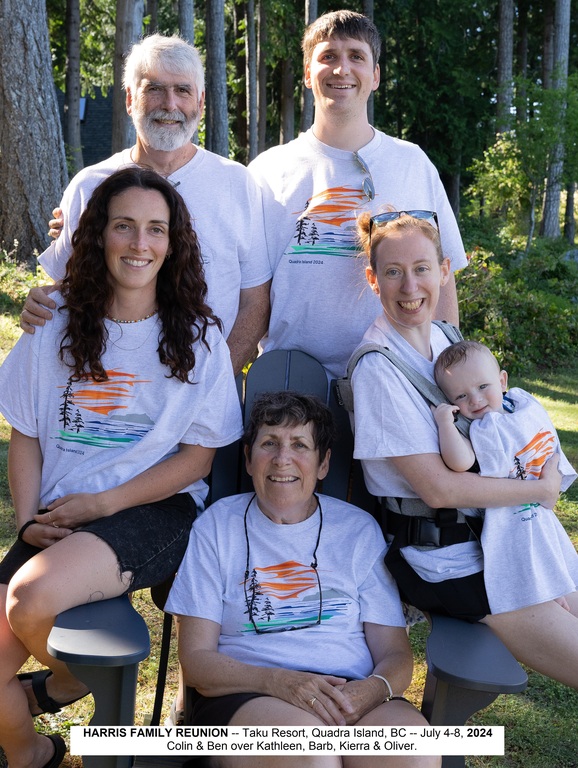 Kathleen, Colin, Barb, Ben, Kierra & Oliver