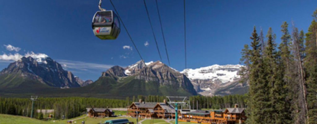 Gondola ride at Lake Louise