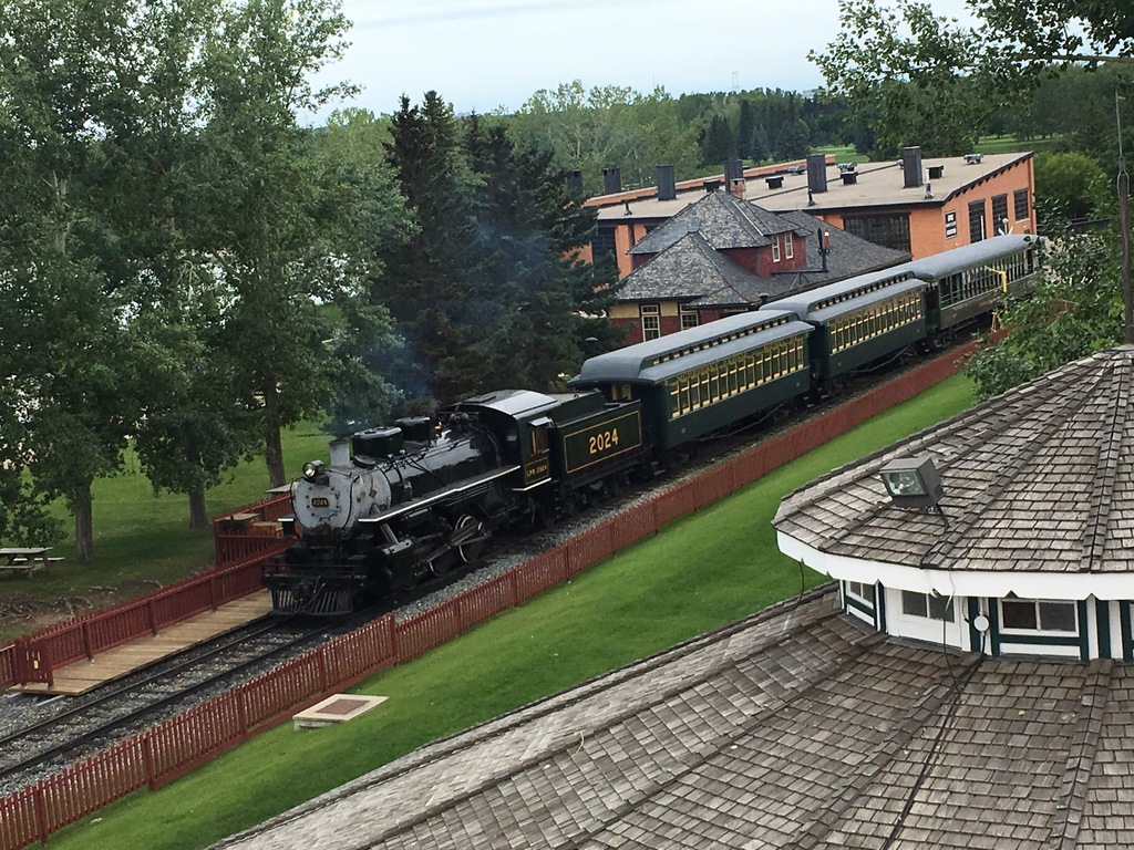 Heritage park, 10 minute bike ride.