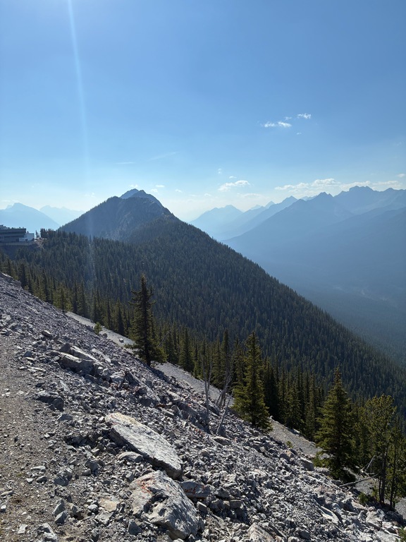 View from Sulper Mountain, Banff.  Sept 2025