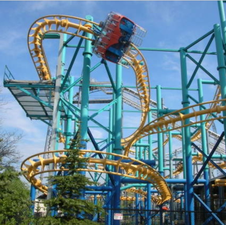 Calway park, fun park, about 20 minutes west of our home.