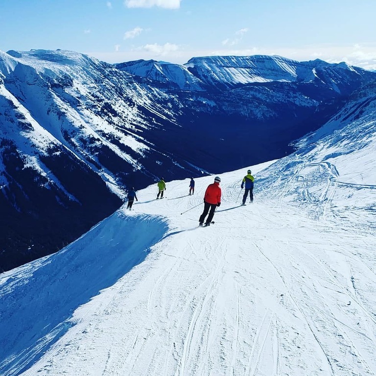 World class skiing in the Rocky Mountains