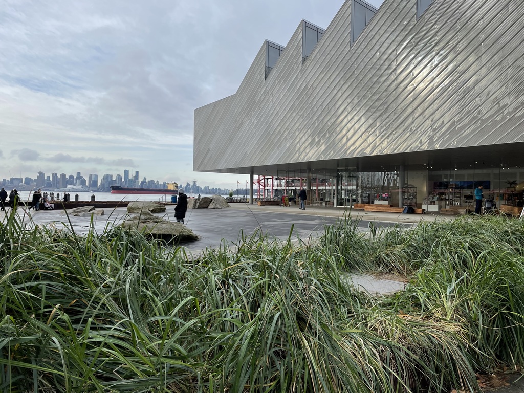 The Polygon Gallery at the North Vancouver waterfront - 2 blocks from our home.