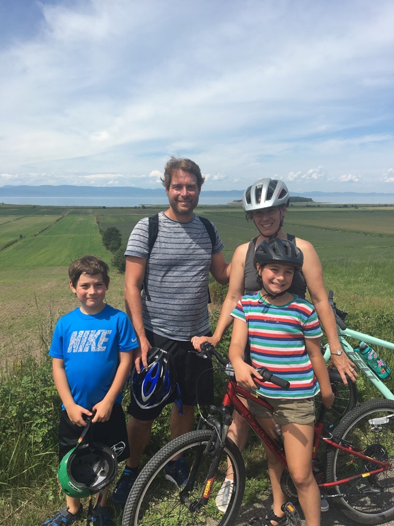 On a trip in Gaspésie.