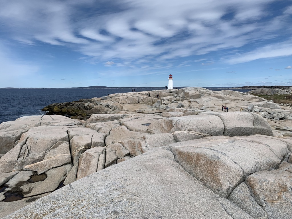 The famous Peggy’s Cove lighthouse just down the road.
