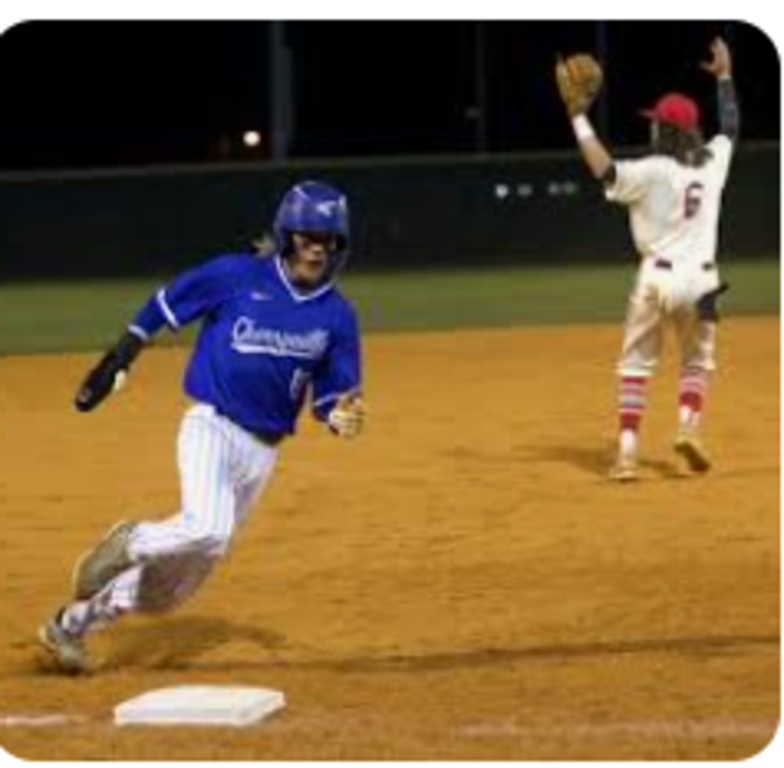 Baseball is played by many in our home