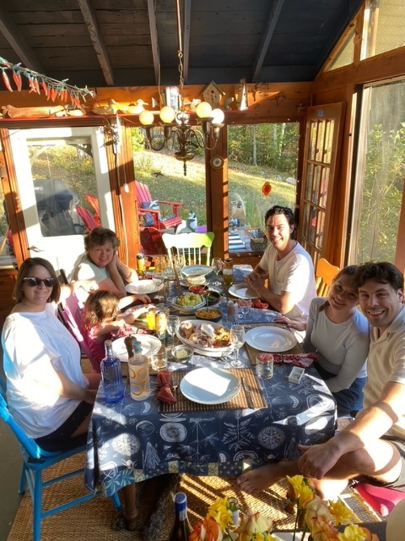 Thanksgiving at the cottage with the family
