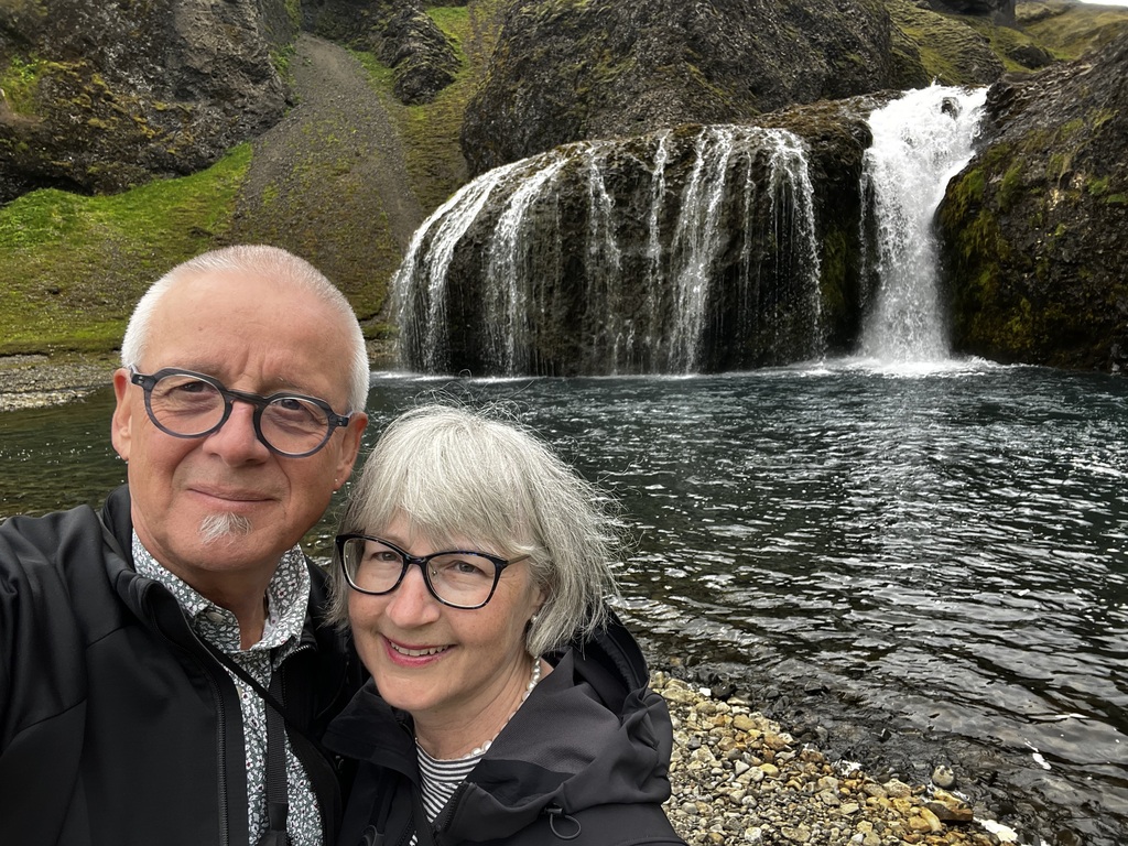 Eveline + Fredy Lanz-Baumann in Island/Kirkjubaejarklaustur 2023