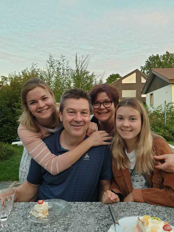 Stephanie, Bernhard, Karin und Laura