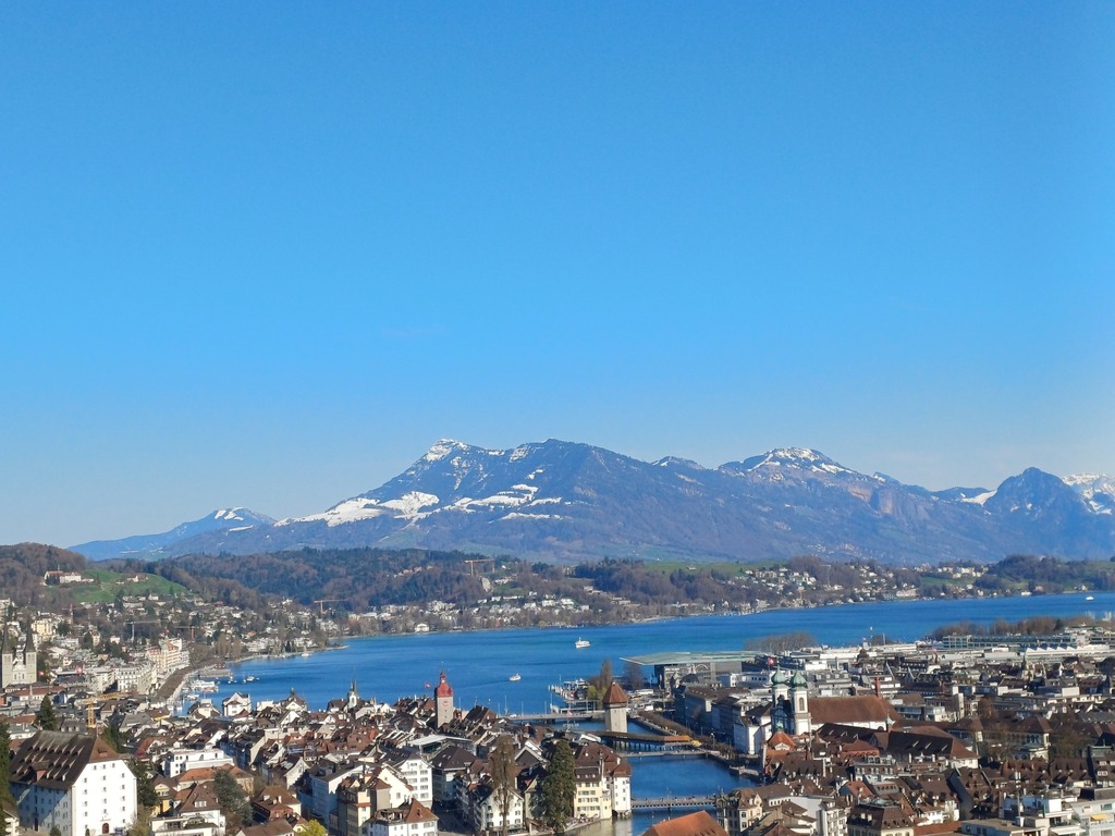Blick vom Gütsch Richtung Rigi