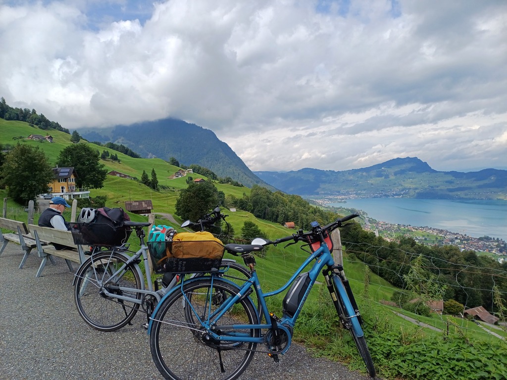 Auf einer unserer Radtouren in der Zentralschweiz