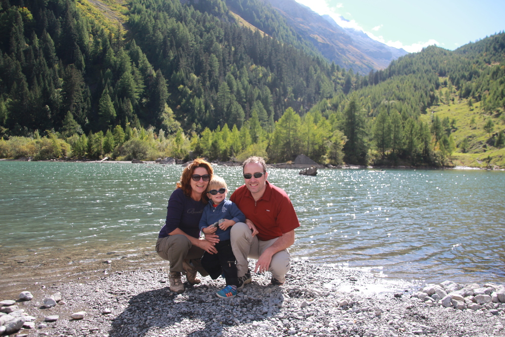 Lac de Derborence, 50' from house