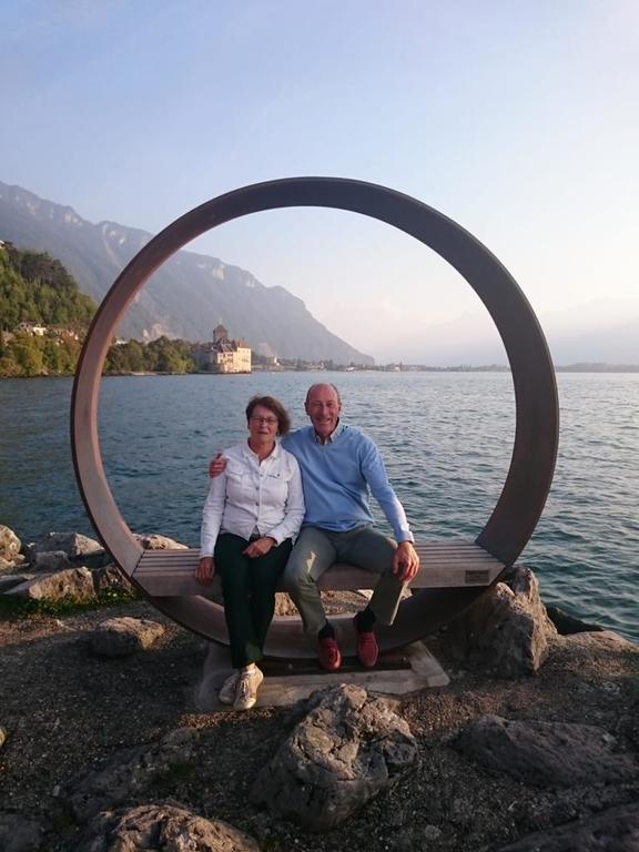 Agnes & Guy à proximité du château de Chillon cinq minutes de chez nous