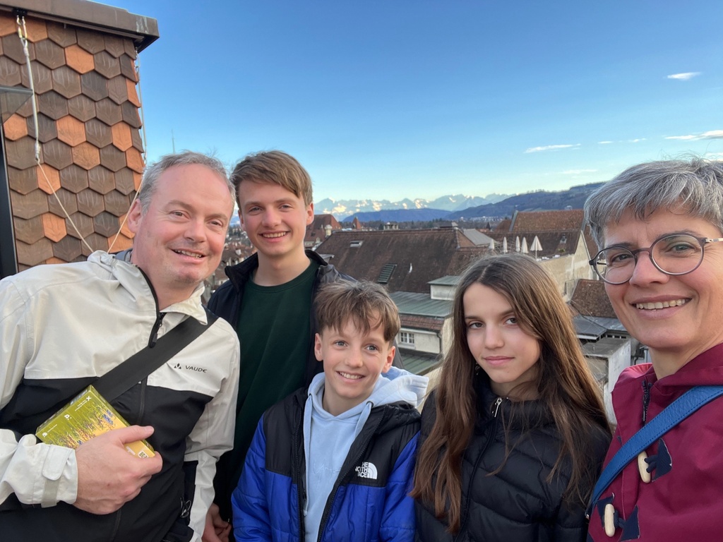 above the rooftops of Bern - 2025