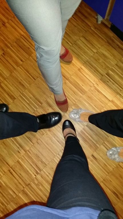 the shoes of the family