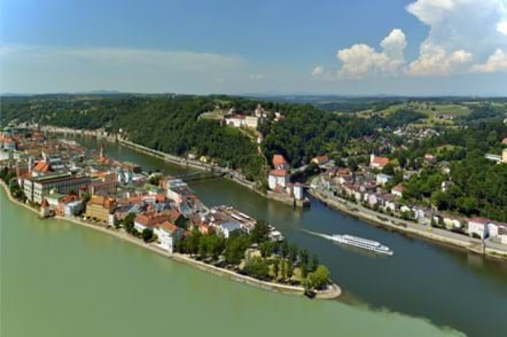 Passau - three rivers