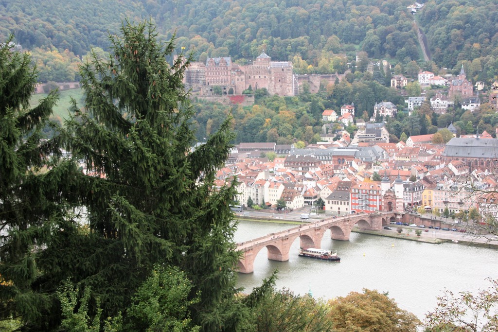 Heidelberg, less than an hour from us