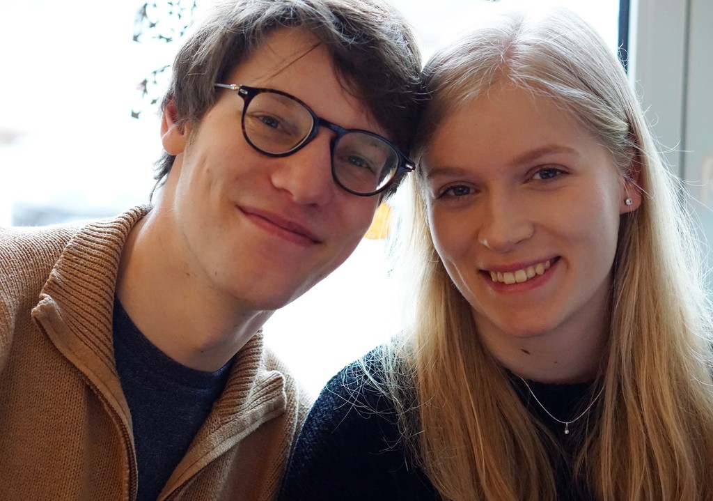 our son and his girlfriend