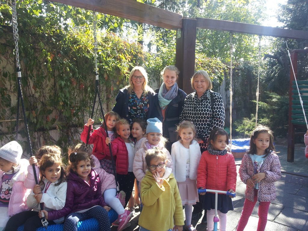 Sabine besucht Kooperationspartner im Rahmen des Erasmusprogramms (Kindergarten) in Temeschwar