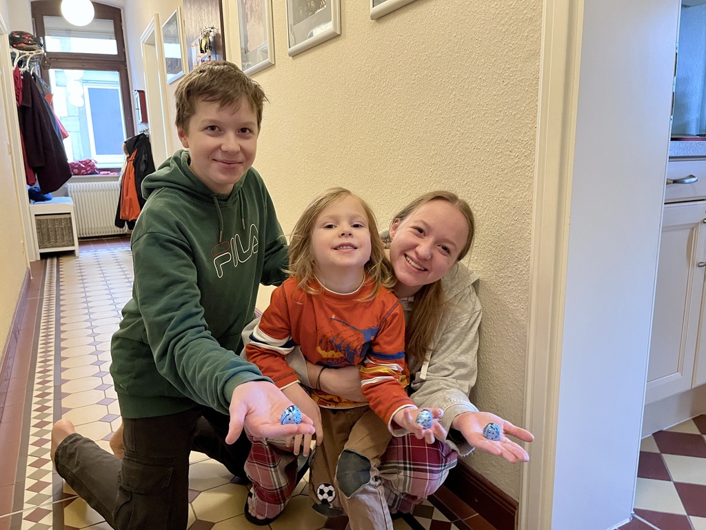 Clemens, Raphael and Ellinor in 2025