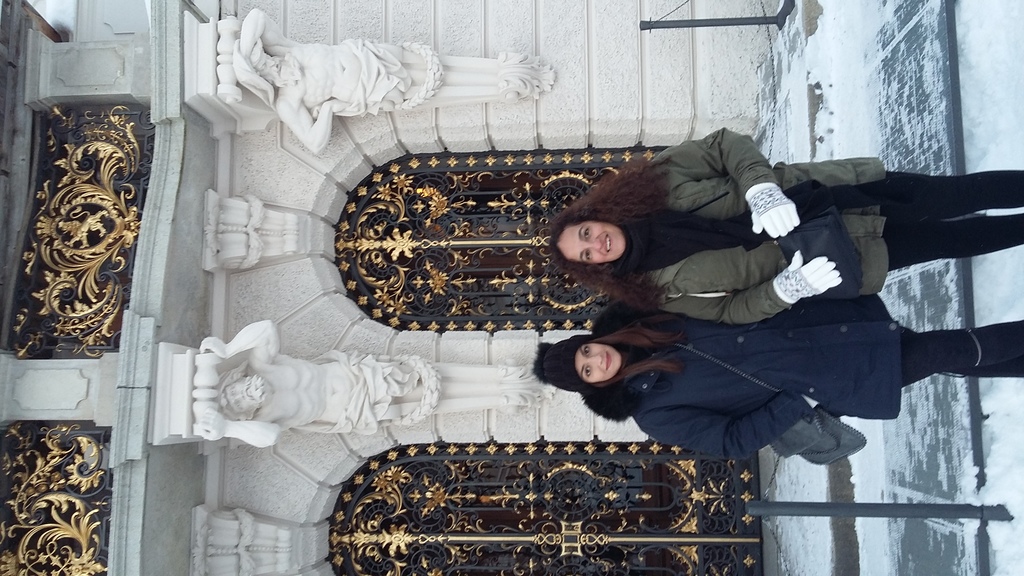 Vor Schloss Linderhof